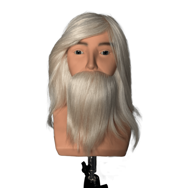 Sergio chevelure blanche