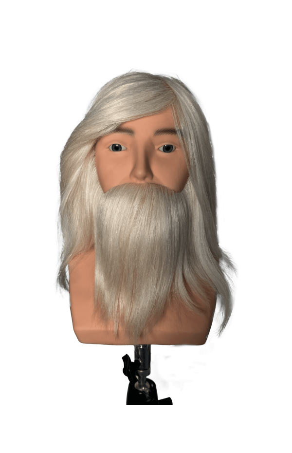 Sergio chevelure blanche