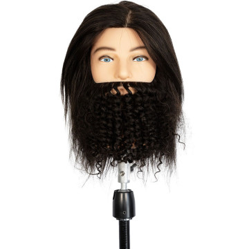 Professional man hair mannequin heads