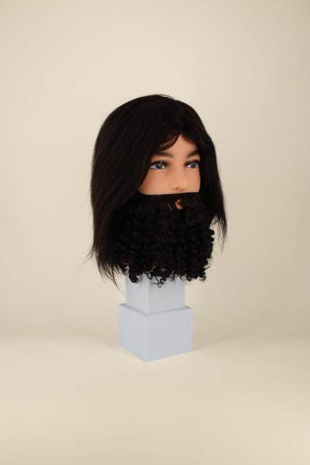 Tête malléable avec barbe BEN