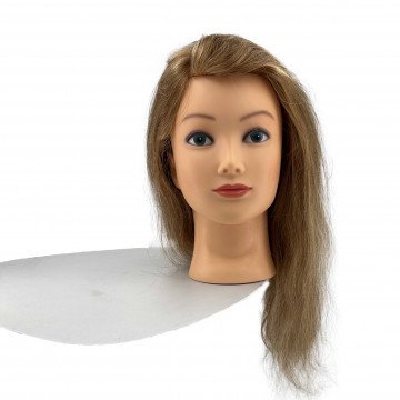 Second-hand long hair mannequin heads