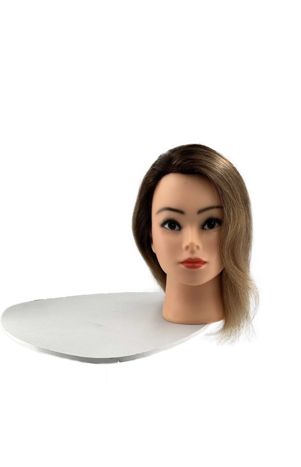 Professional short hair mannequin heads