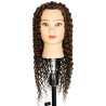 STELLA professional curly mannequin head