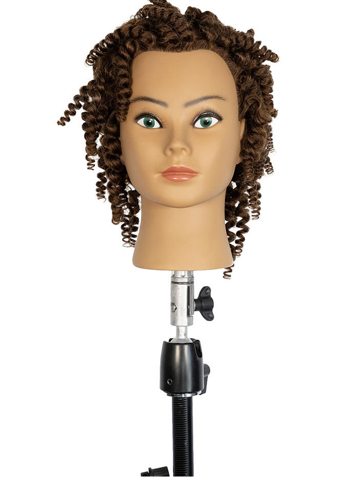 Exalto Pro STELLA Curly Hair Mannequin Head – Simply Manikins