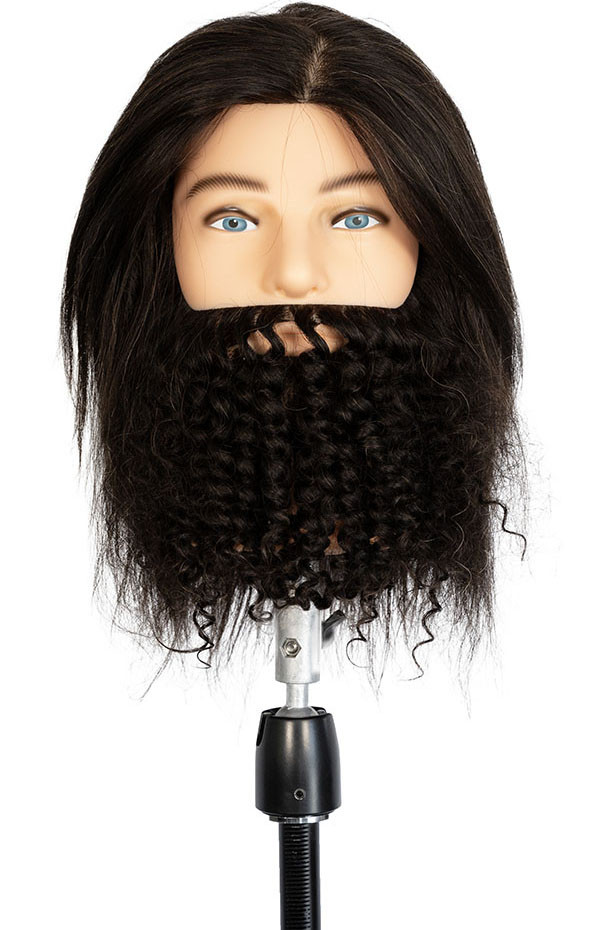 Mannequin head with beard BEN