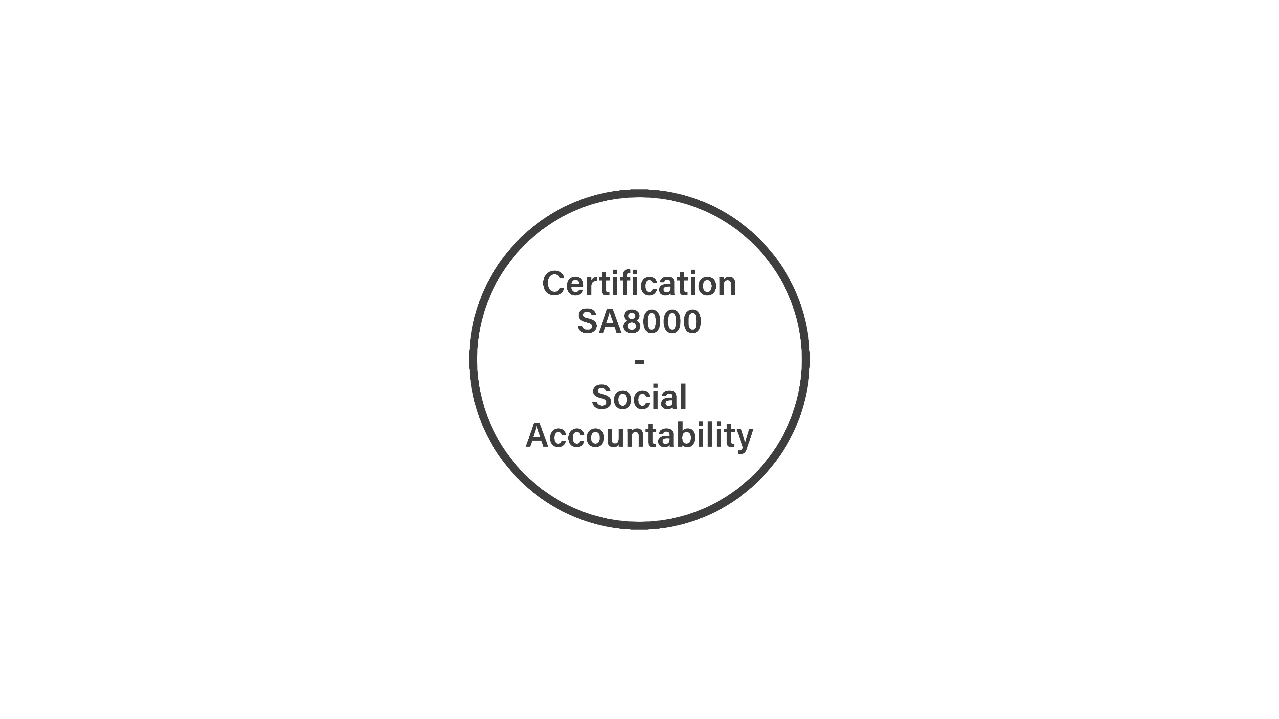 Certification SA8000